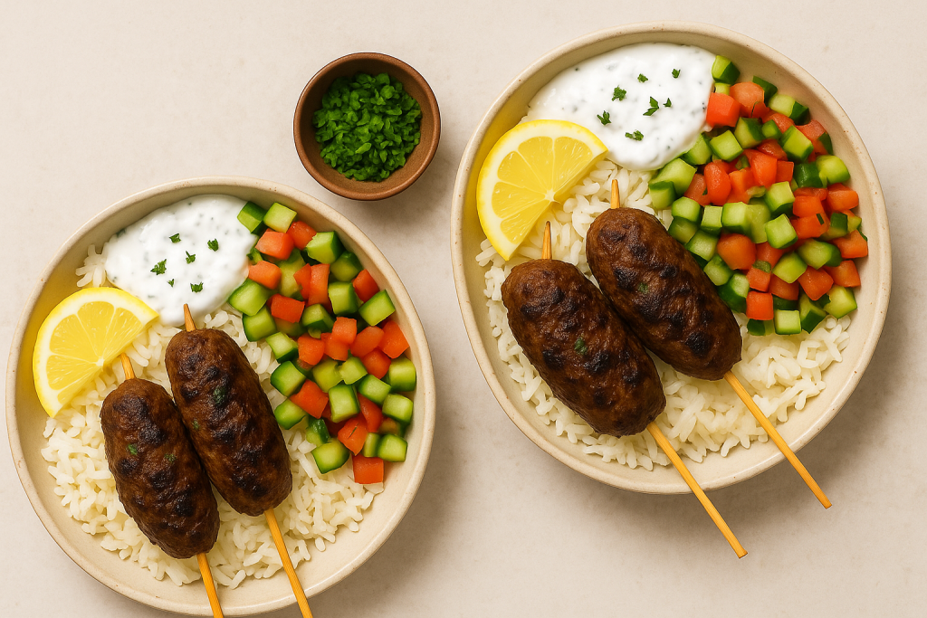 Lamb Kefta Bowls