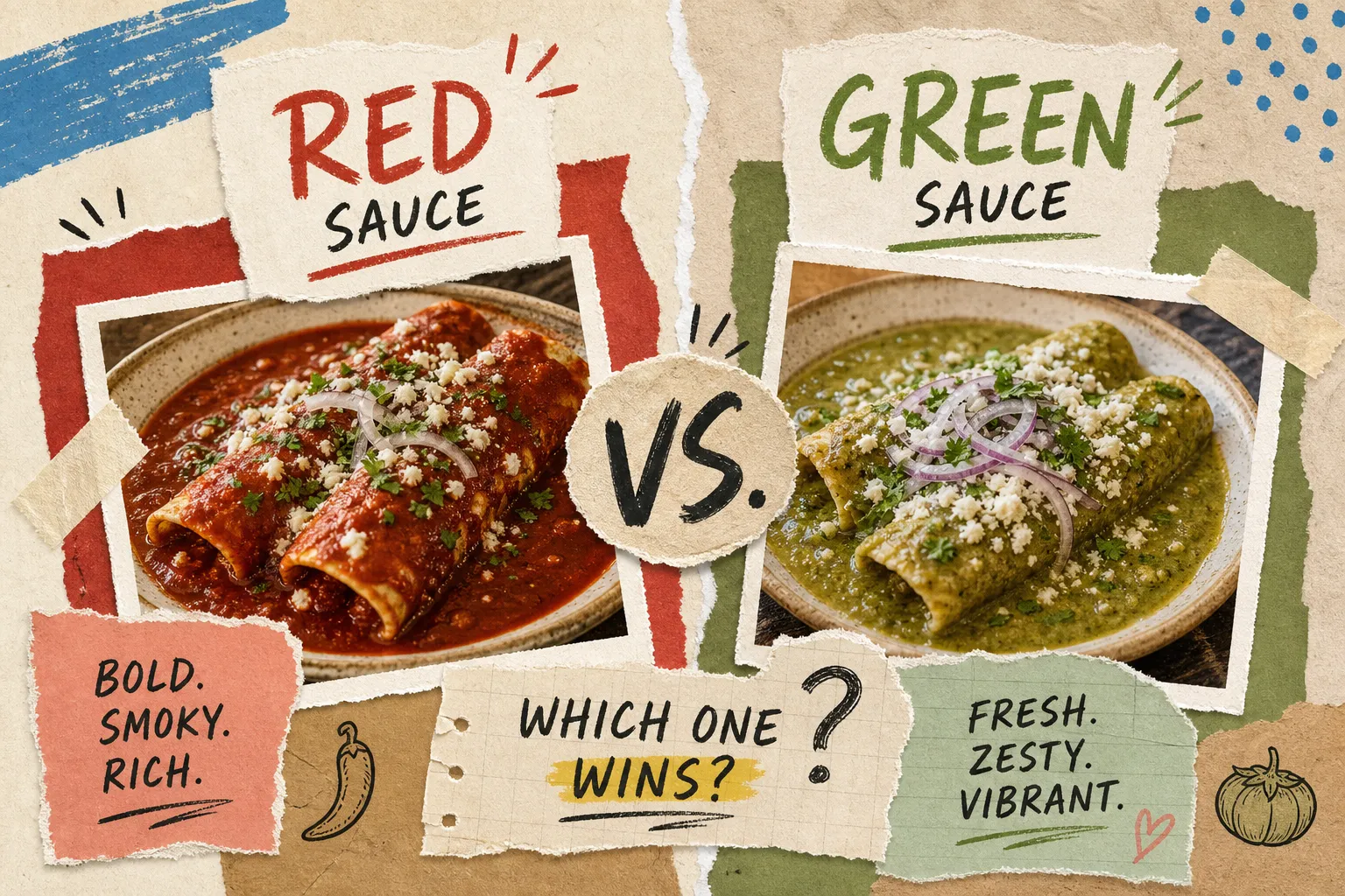 Red vs. Green Enchilada Sauce: Which One Is Better?
